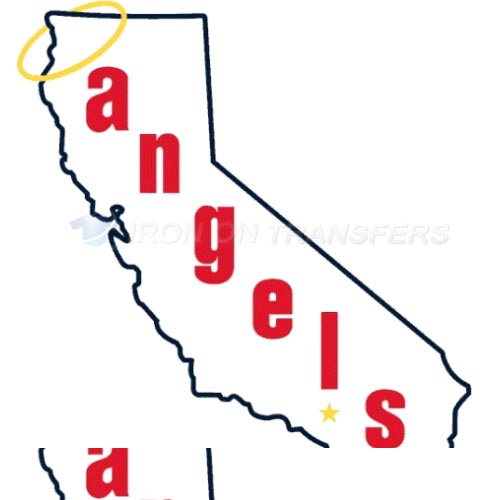 Los Angeles Angels of Anaheim Iron-on Stickers (Heat Transfers)NO.1647